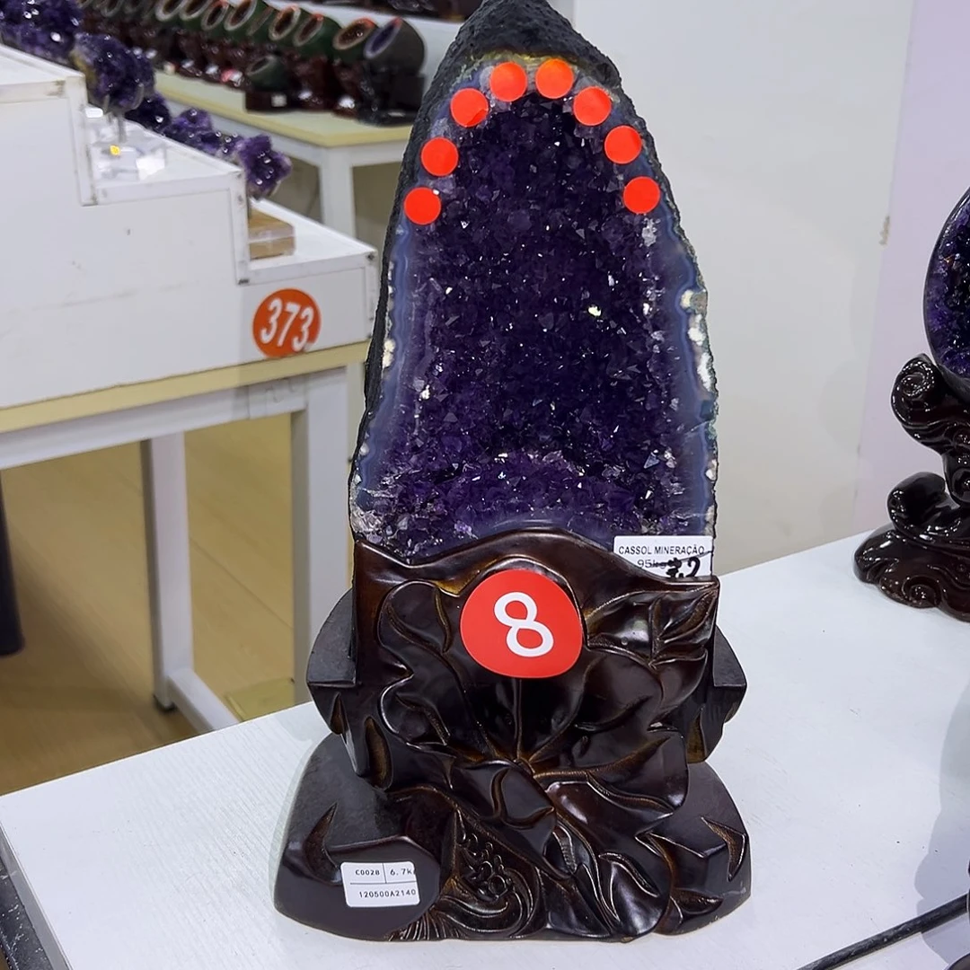 紫晶大型摆件（非配饰）未镶嵌