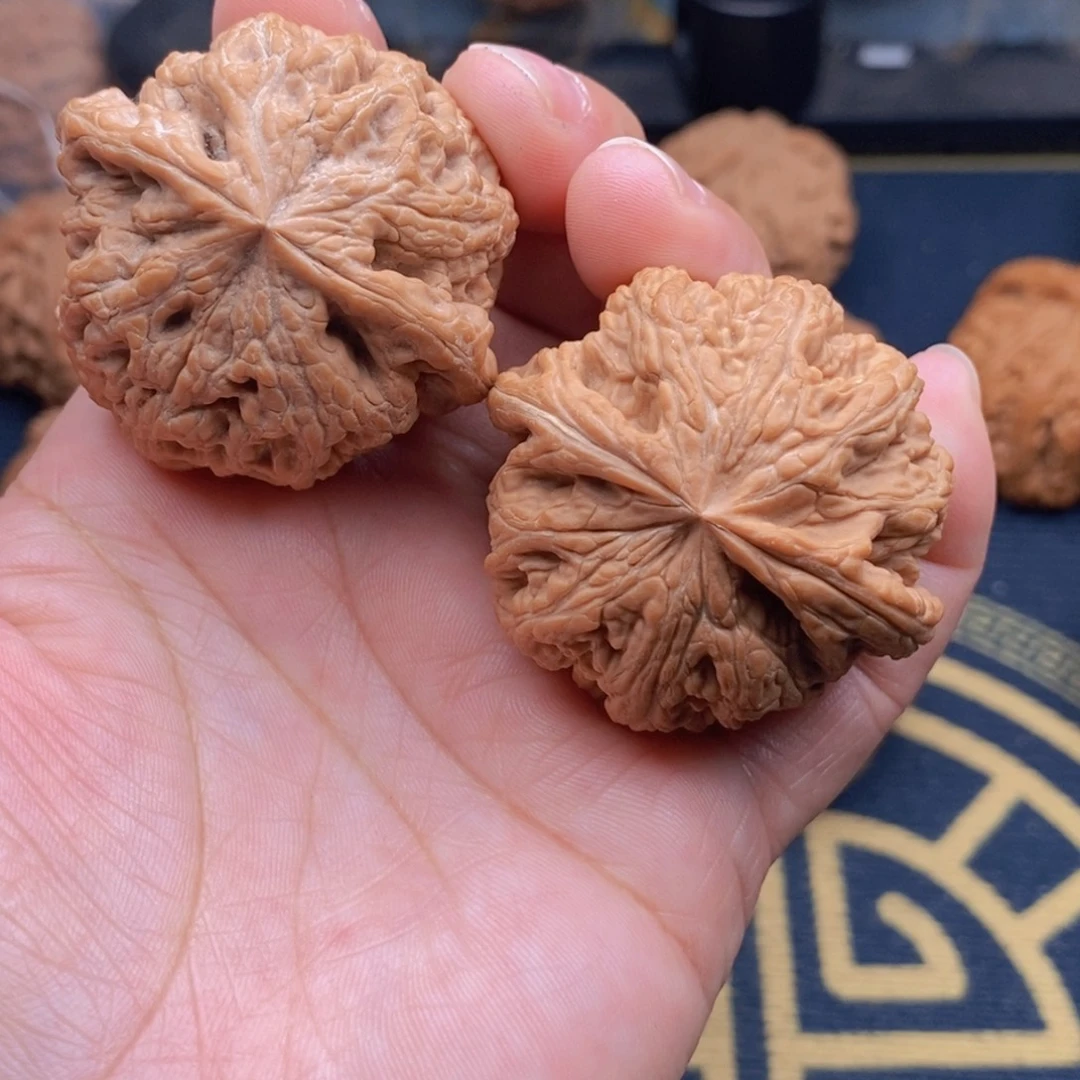 风***麻吊坠文玩核桃粗筋43