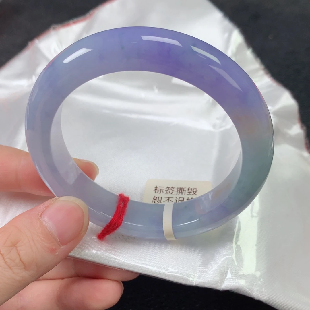 未镶嵌手镯翡翠缅甸天然翡翠手镯56