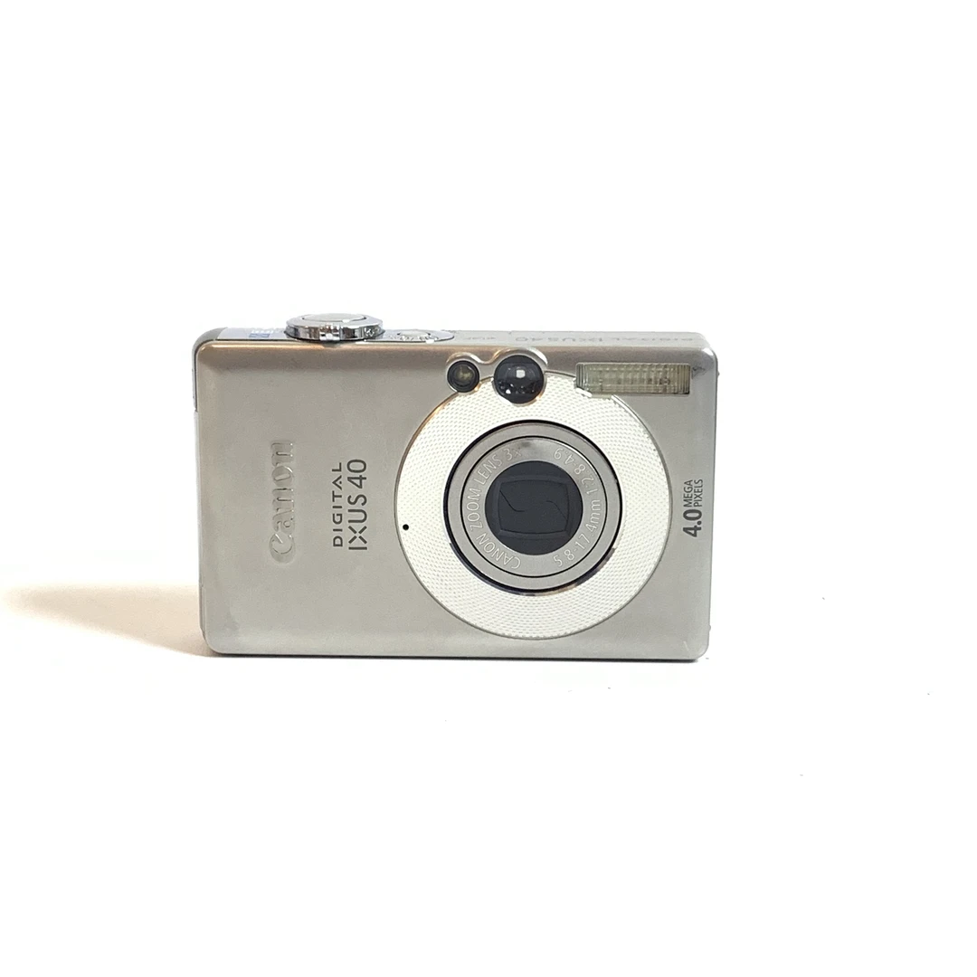 95新 Canon/佳能 ixus40 银色 400万像素明星同款CCD