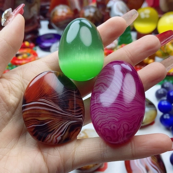 玛瑙/玉髓珠宝奇石未镶嵌老***玩