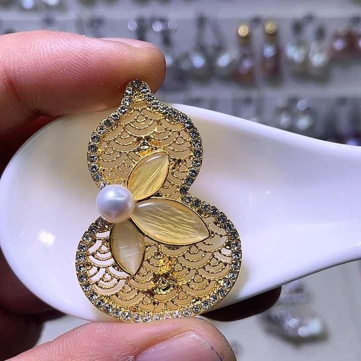 未镶嵌颈饰淡水珍珠14