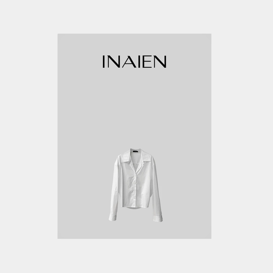 【INAIEN】]线上款“春日独白” 重工收腰衬衫 N6268(清仓)