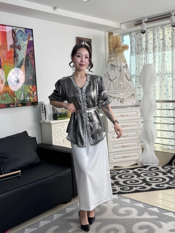 最新款原创民族风重工套装裙➕腰带