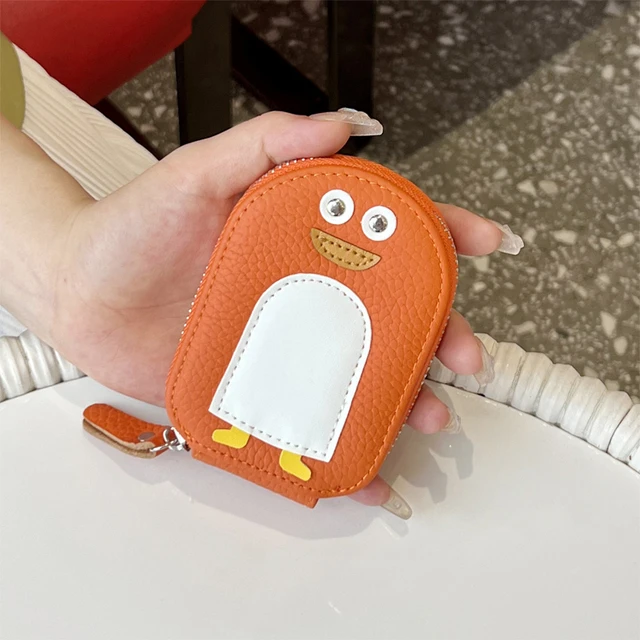 2025新款卡通女式创意真皮卡包女小巧大容量多卡位卡套迷你零钱包