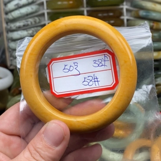 未镶嵌蛇纹石玉手绳