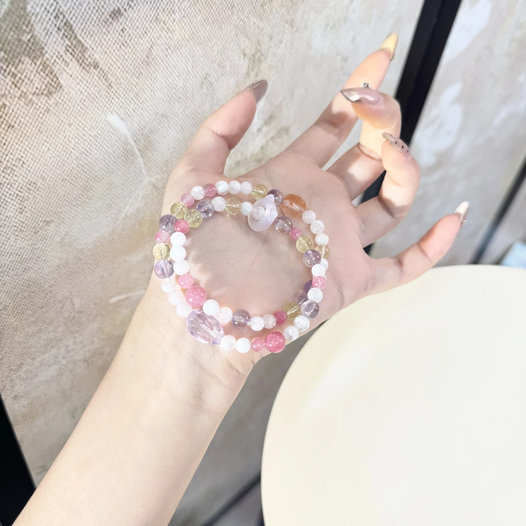 源源手作*糖霜花园手串C FL105