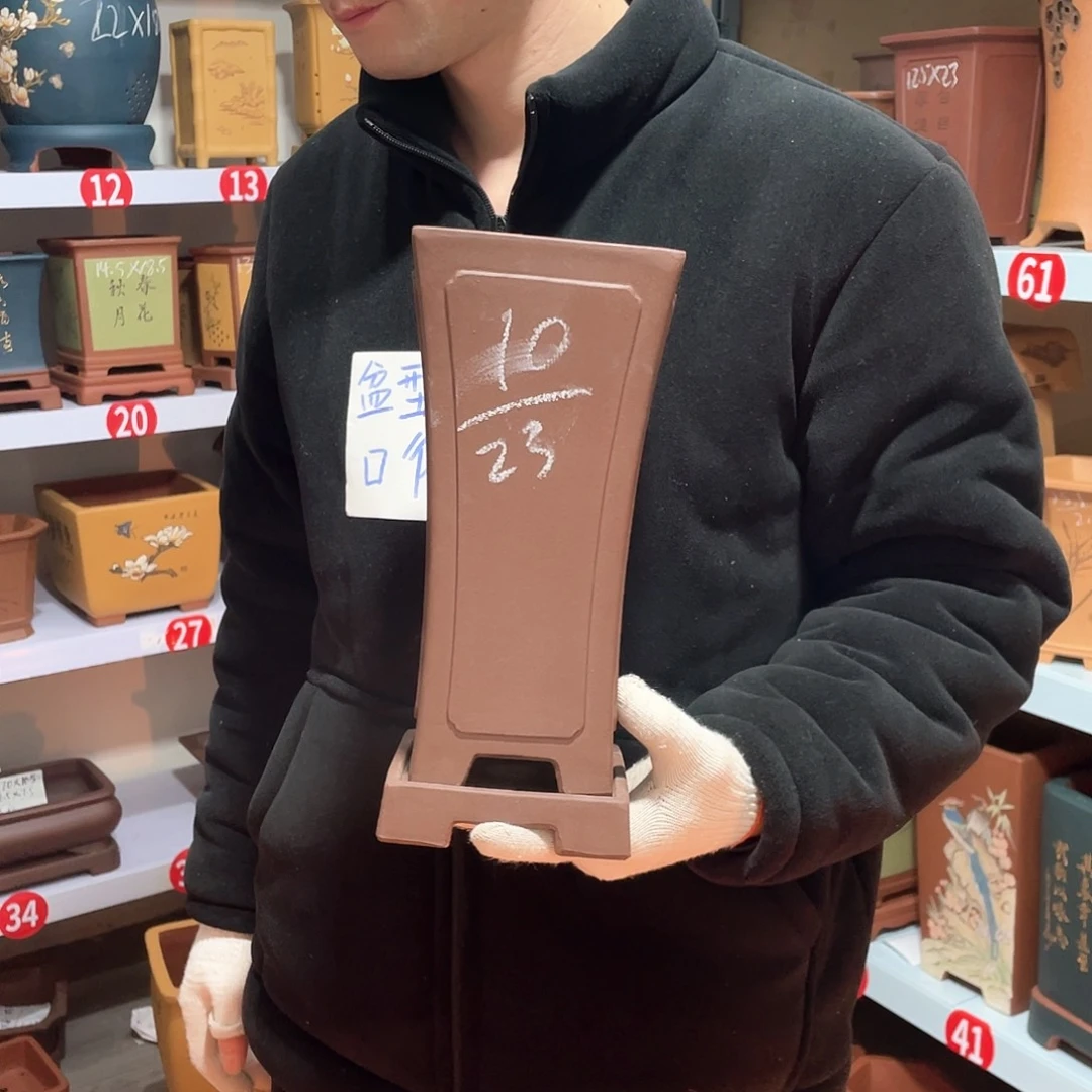 紫砂天心紫砂手工花盆