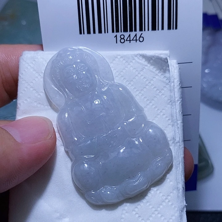 颈饰未镶嵌翡翠天光墟翡翠市场现金代购