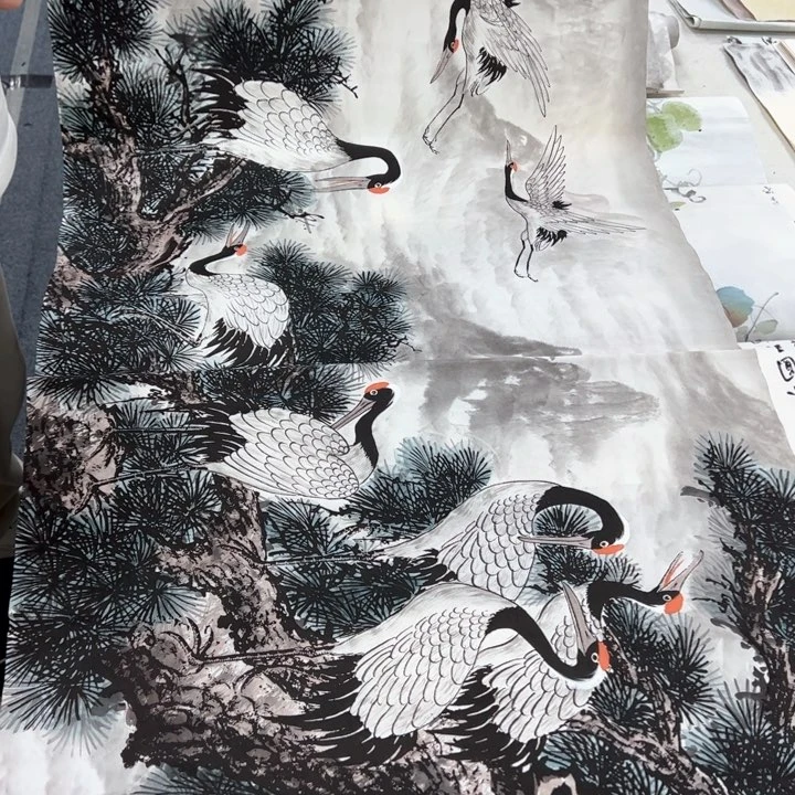 国画纯手绘作品欣赏图
