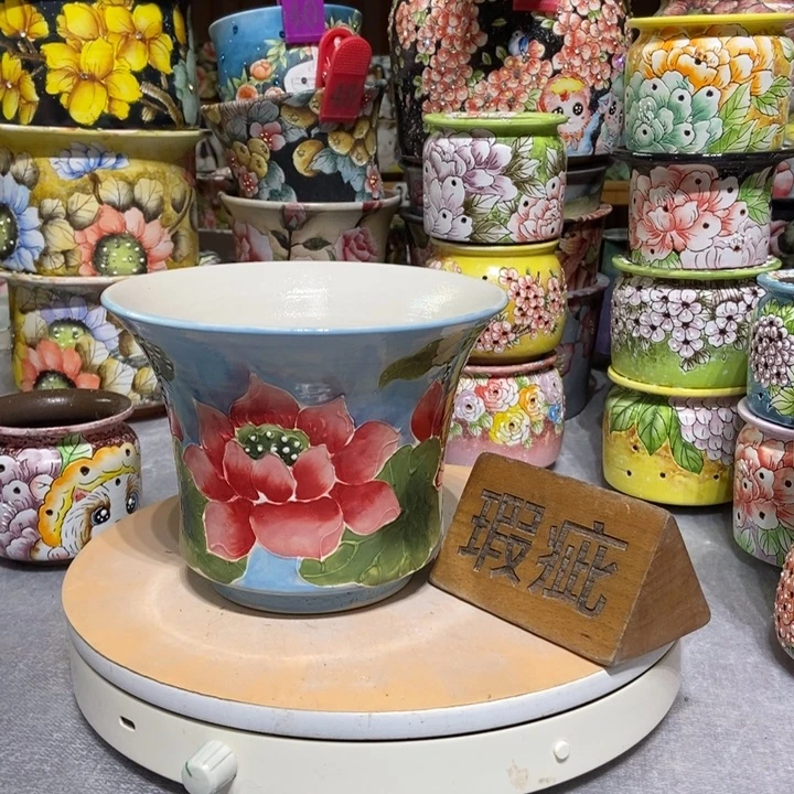 景德镇艺术手绘作品