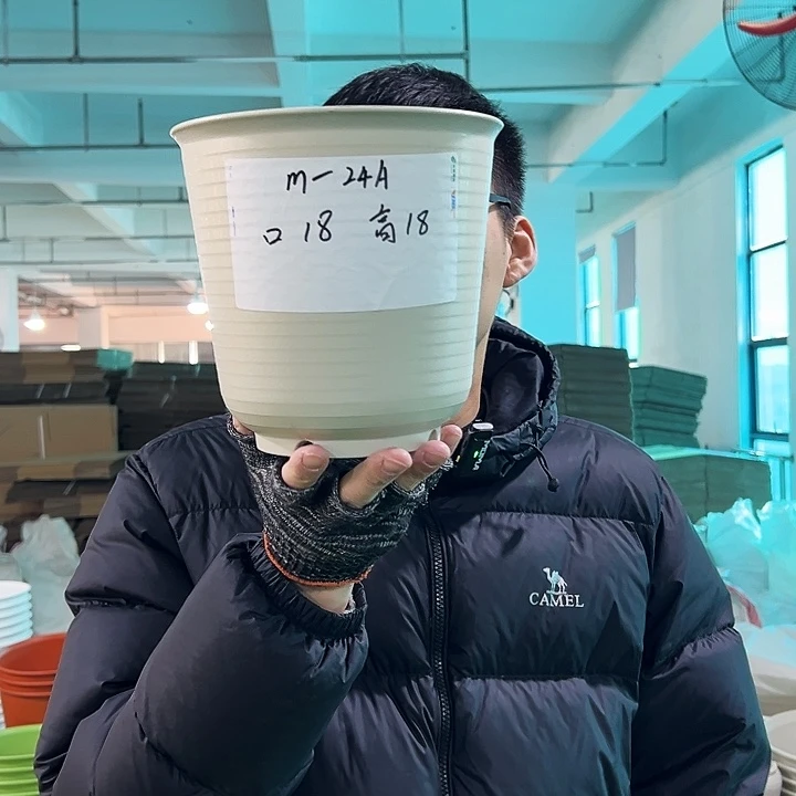 正品高陶口18高18米色无托8只