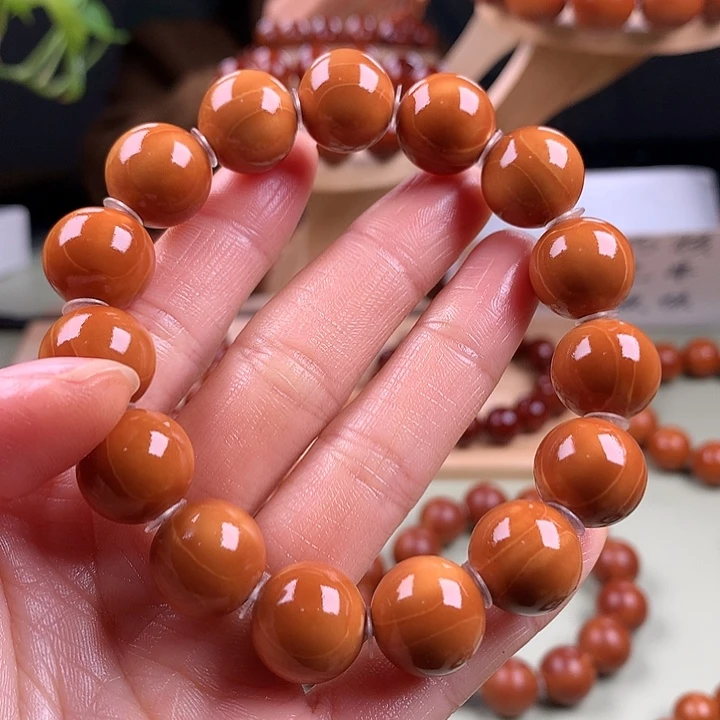 橄榄核手串1.45水晶核