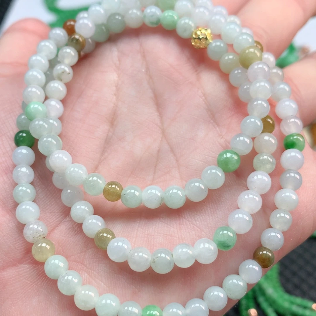 翡翠手链未镶嵌翡翠