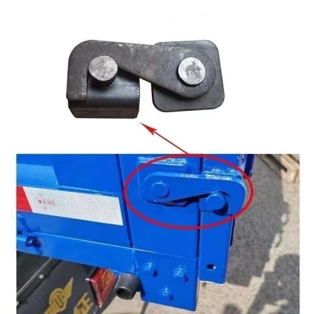 五征三轮车配件五征后尾门改装配件后挡板侧开合叶安全钩农用车