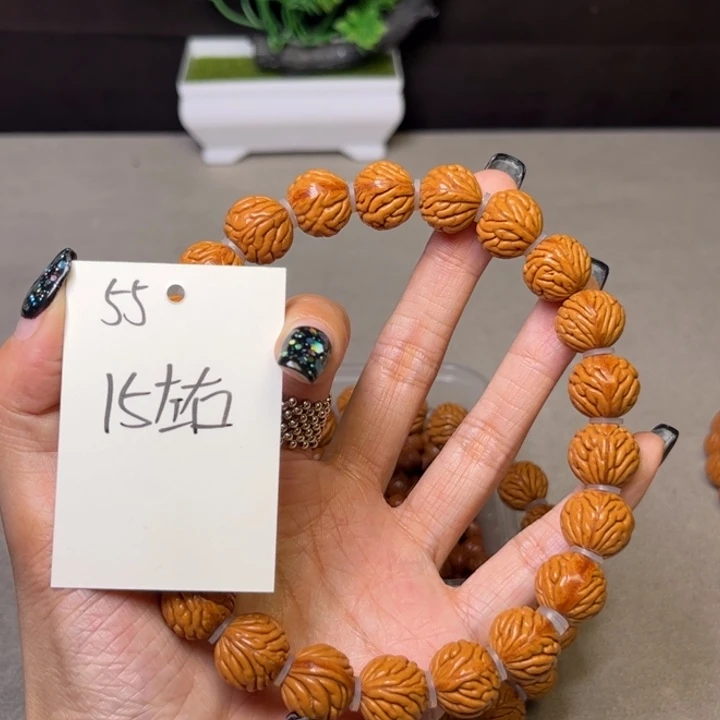 手串桃核秦岭龙纹桃核手持