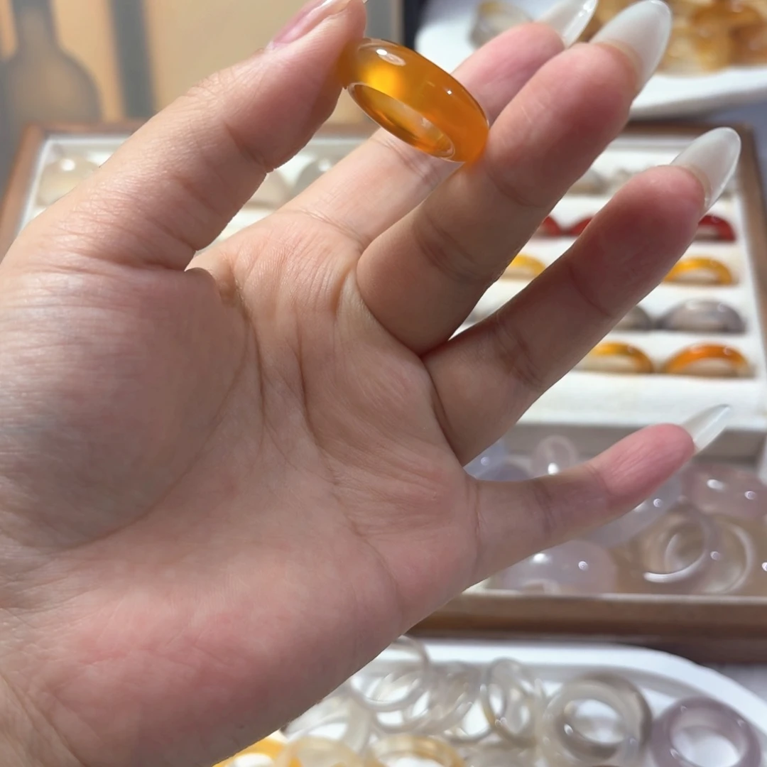 合金戒指玛瑙/玉髓223港13