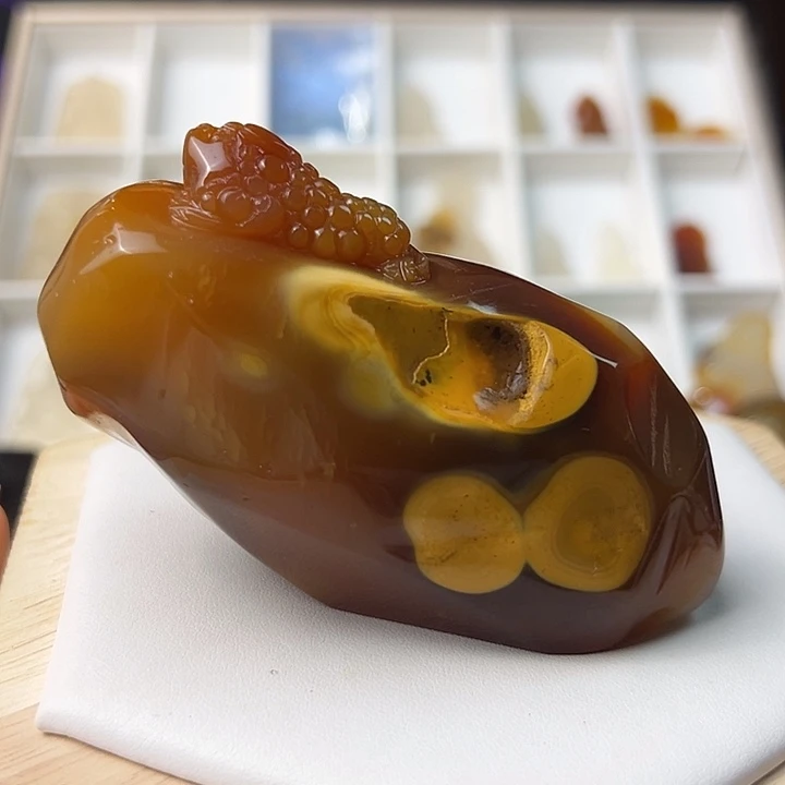 玛瑙/玉髓颈饰合金