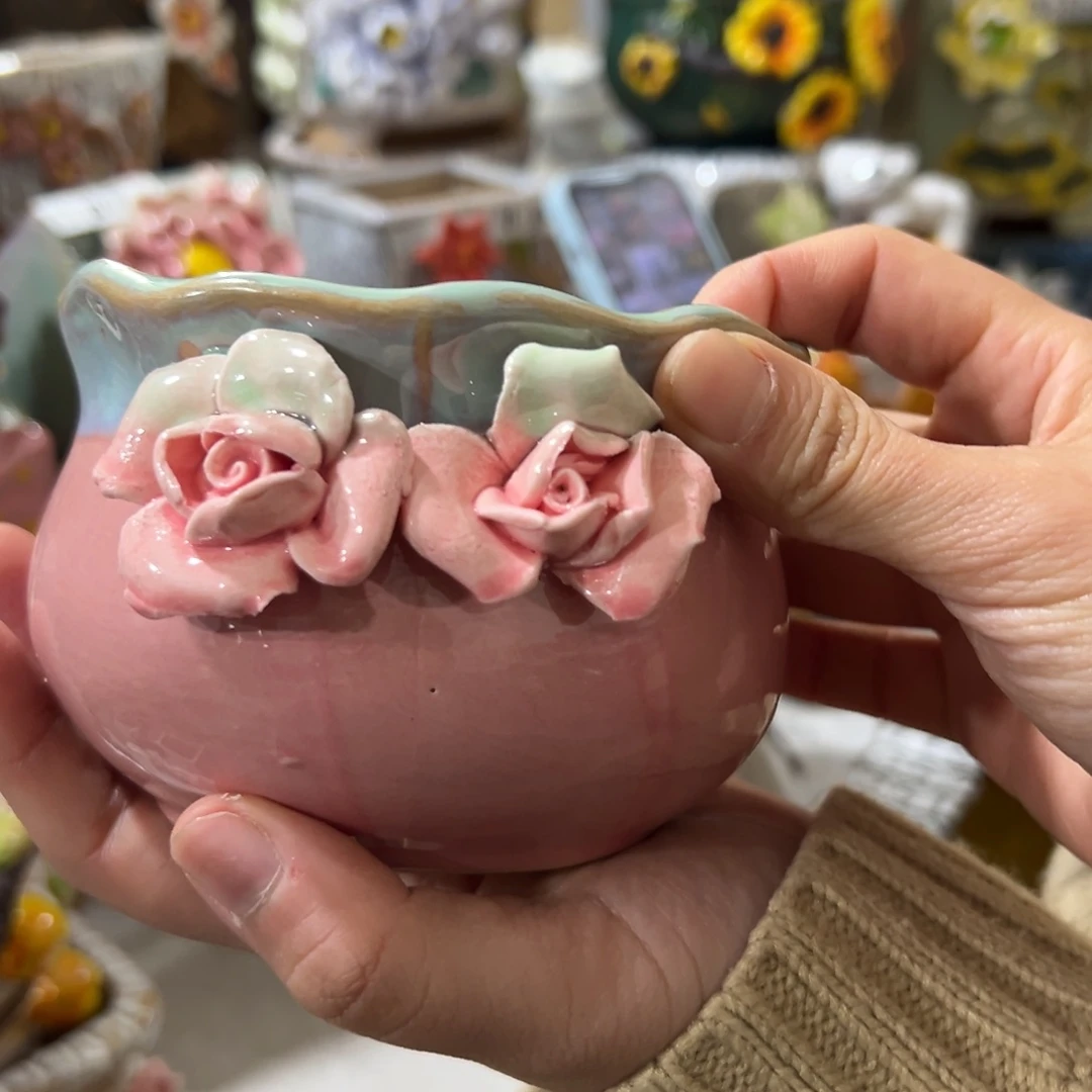 满20米秒退拉黑花盆