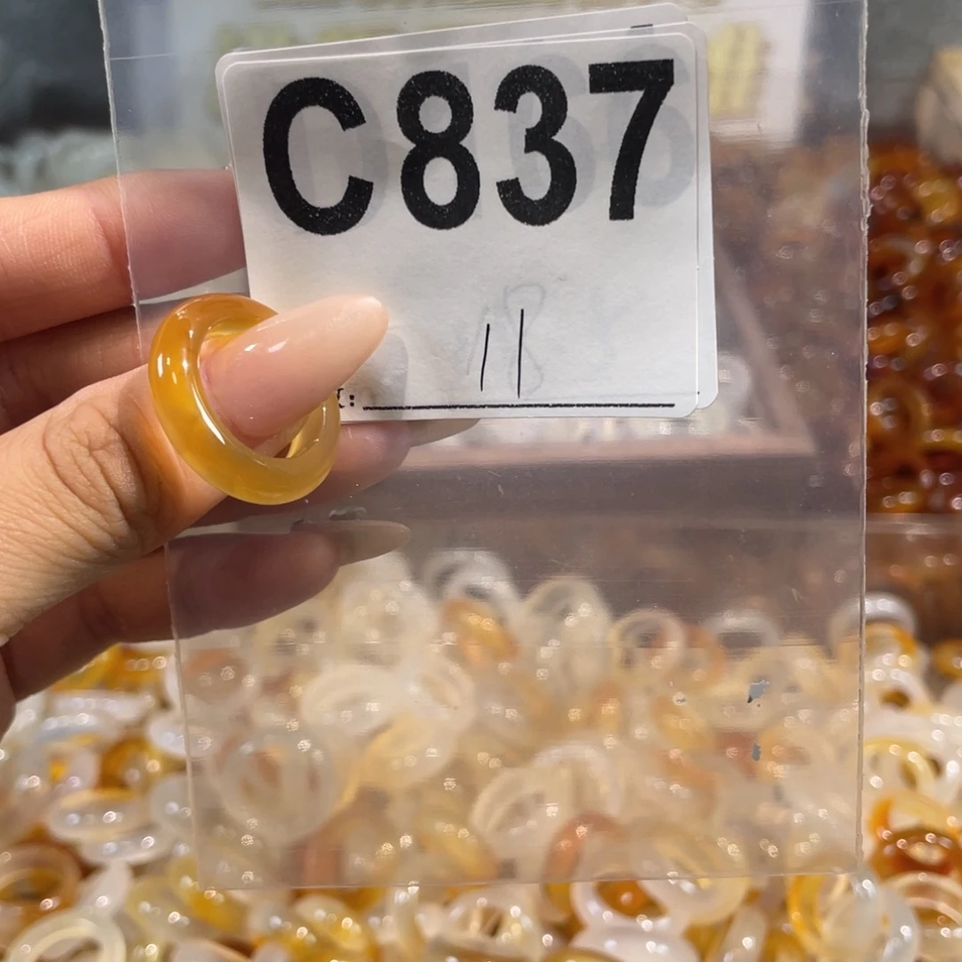 未镶嵌戒指玛瑙/玉髓837