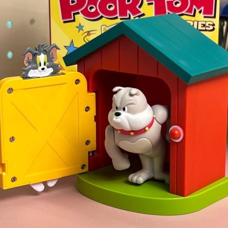 发条玩具猫和老鼠倒霉TOM-JERRY盲盒汤姆手办玩具3-6岁儿童玩具