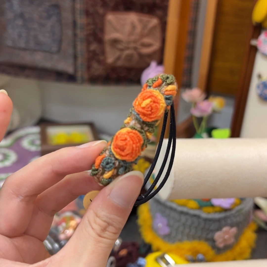 毛绒钩织刺绣手工包包玩偶居家用品