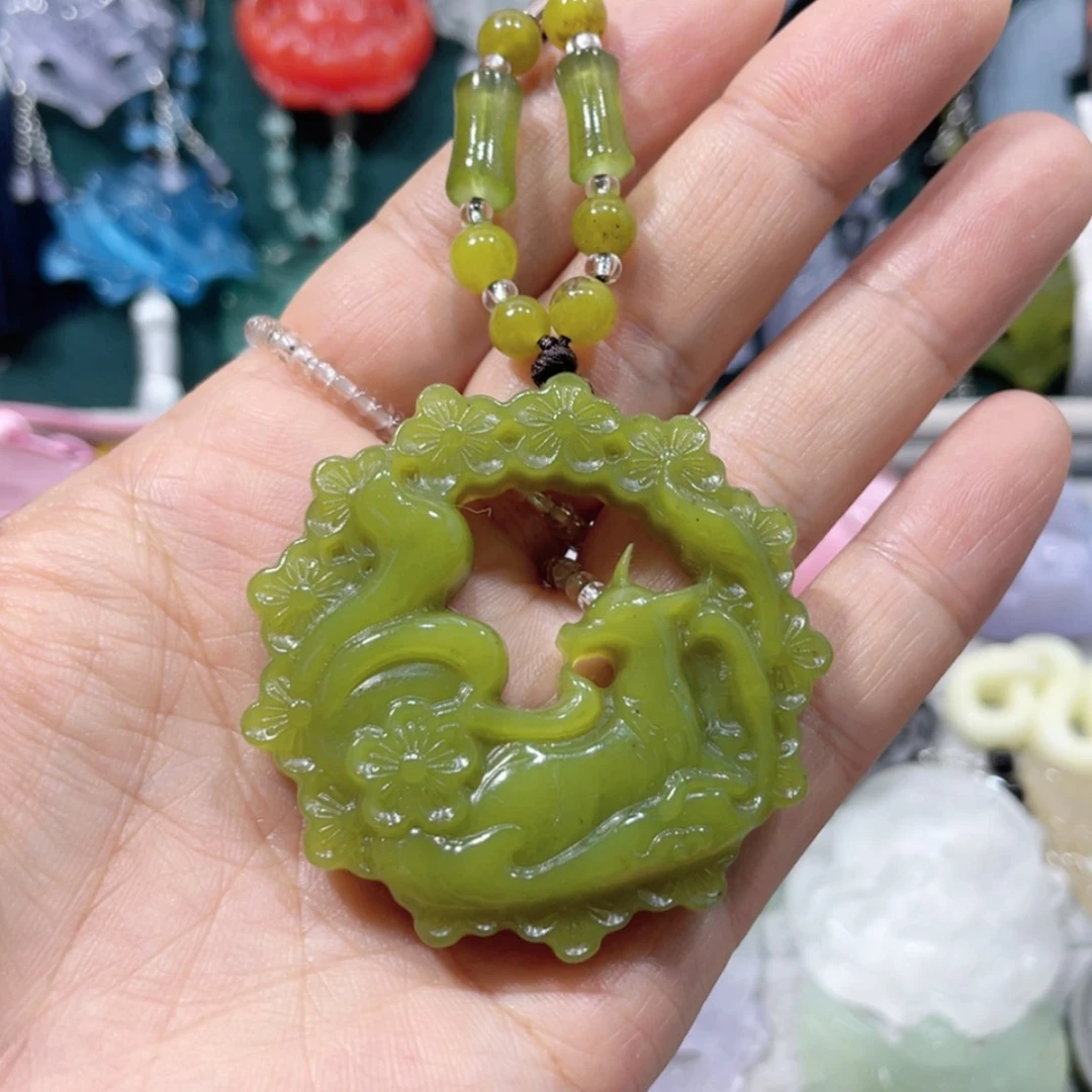 【闪购商品】未镶嵌岫玉颈饰16项链