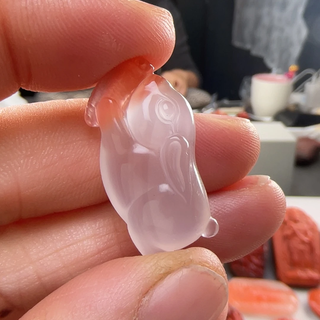 南红玛瑙未镶嵌颈饰