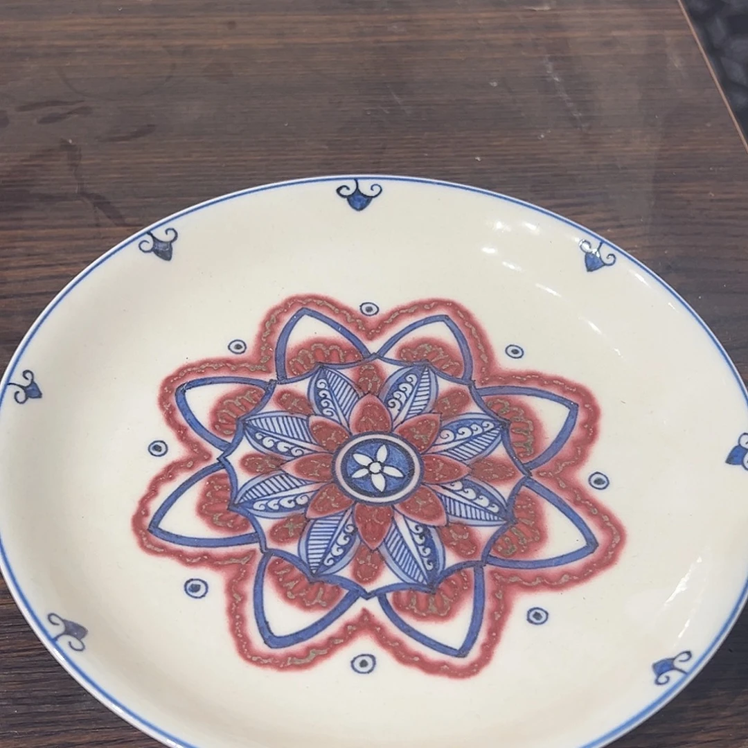 摆件景德镇手工手绘微瑕