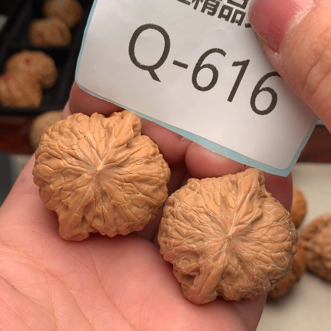 文玩核桃把件李*@38铁锤……