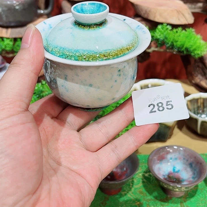 沁庐柴窑古法柴烧茶具