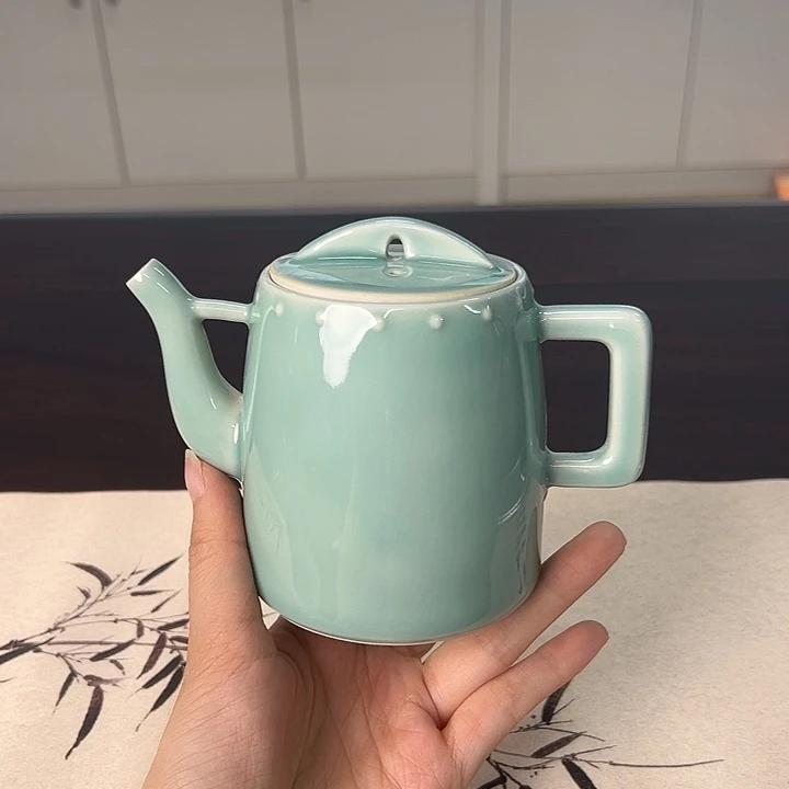 龙泉云间青瓷小米茶器