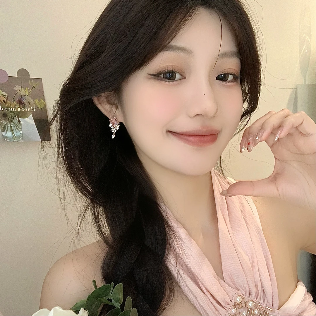 FULL GIRLISH耳环01338个性小众方形轻奢耳环