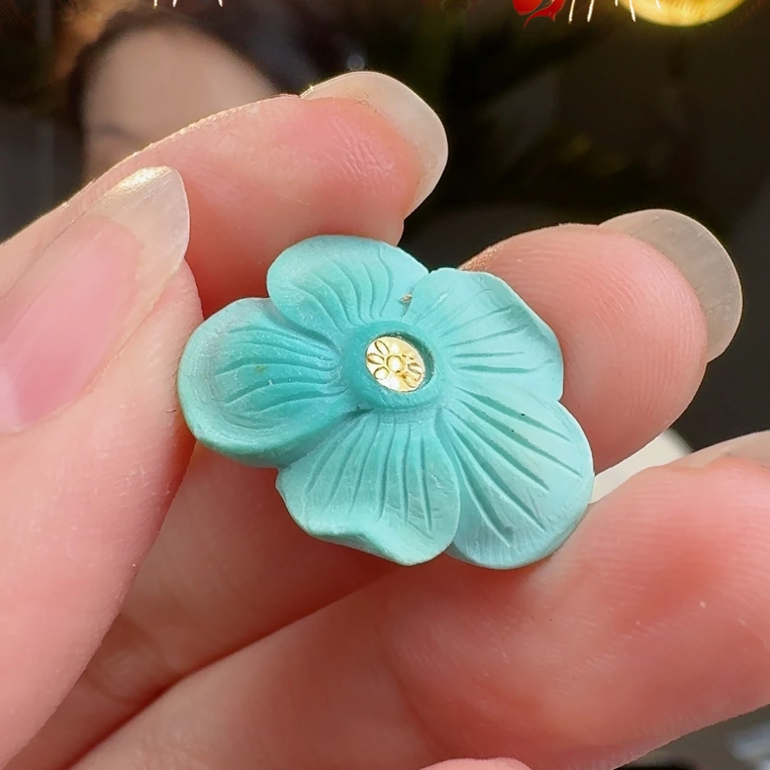 绿松石珠宝奇石未镶嵌