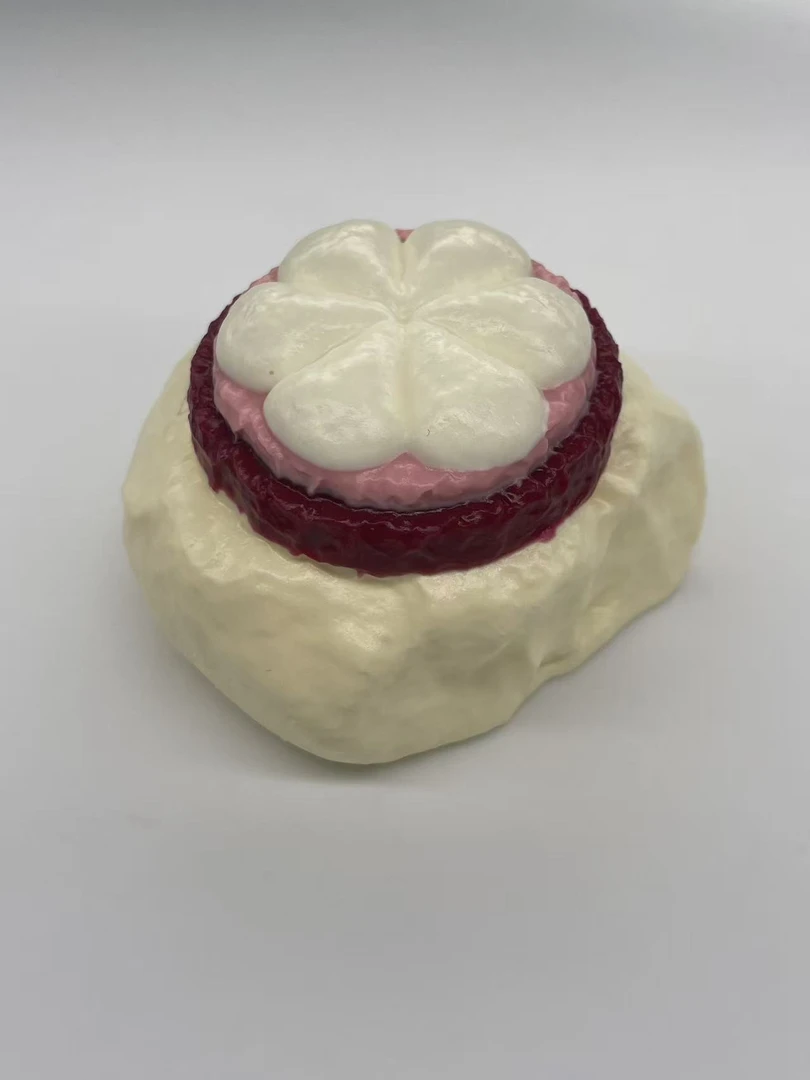 食品级硅胶纯手工制作-咬一口山竹（默认微瑕）