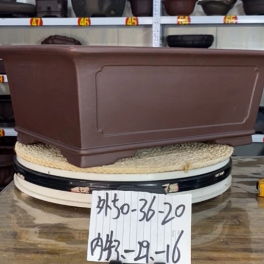 花盆紫砂宜兴紫砂花盆产地直销