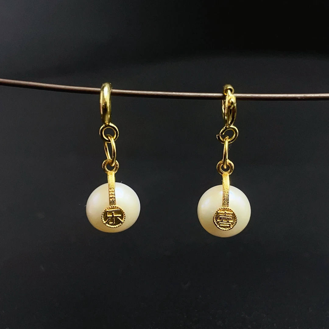 【开播福利】天然淡水珍珠馒头珠滴流 白色时尚百搭 12*8mm多样性发