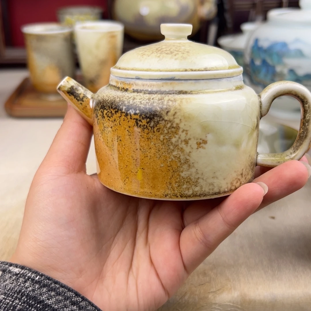 杯纯手工柴烧主人杯