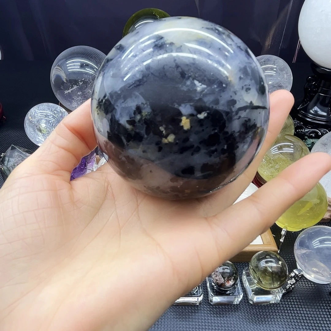 未镶嵌珠宝半成品水晶7.54公分