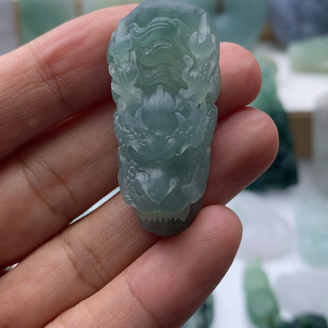 未镶嵌定制翡翠小*花