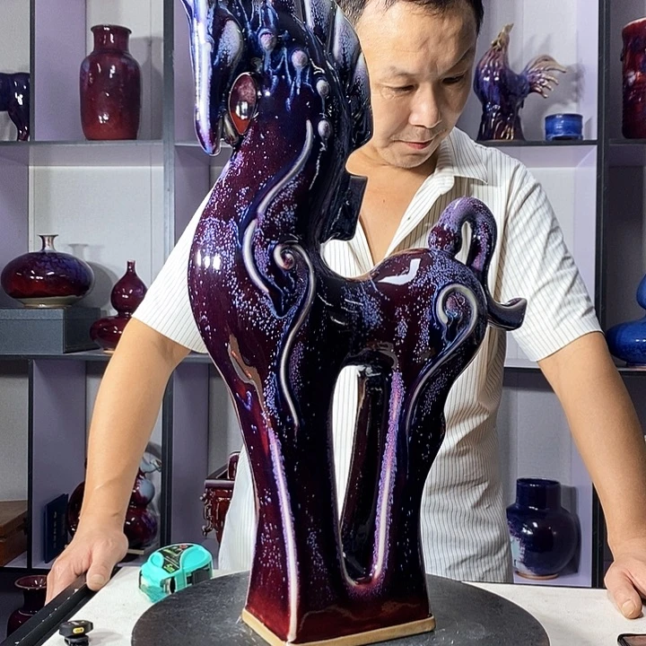 瓷片中国神垕精品钧瓷