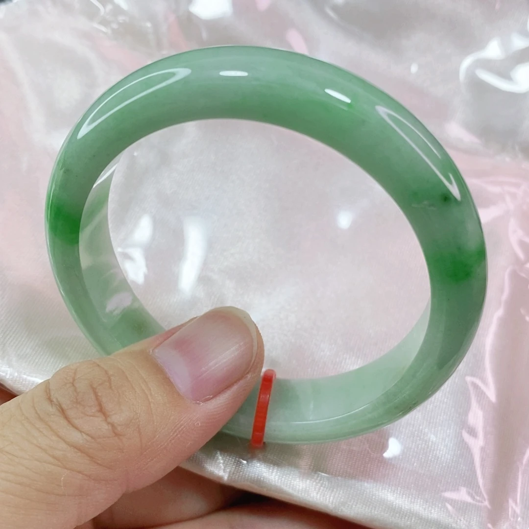 未镶嵌手镯翡翠52圈口