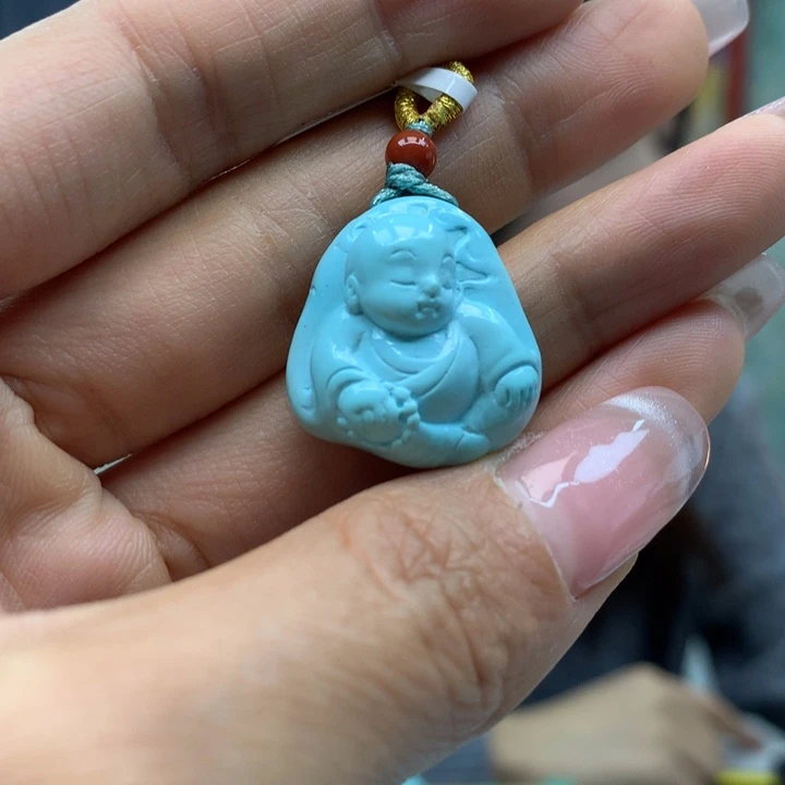 绿松石未镶嵌配饰