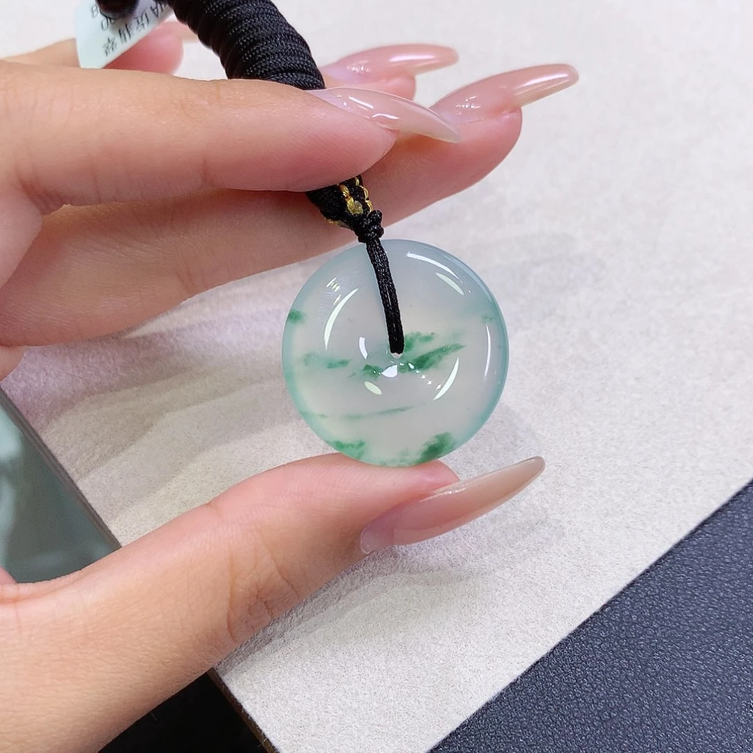 翡翠未镶嵌吊坠(不含链)25.9-5.8