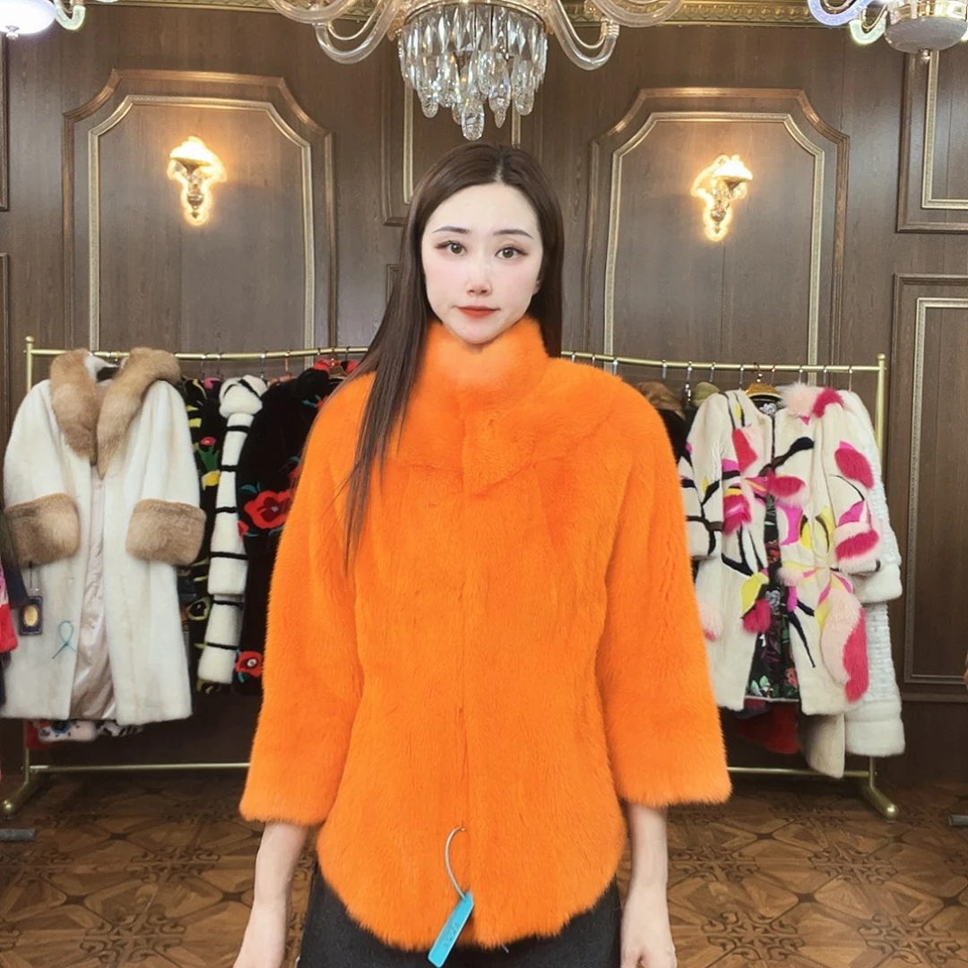 貂皮大衣时尚潮流