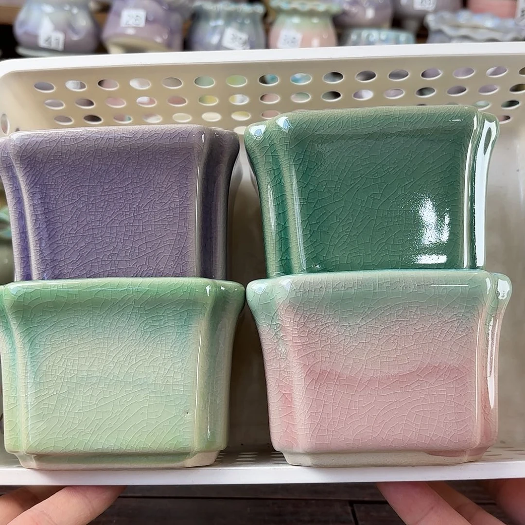 红陶量货/口8-10高深浅搭配发4个