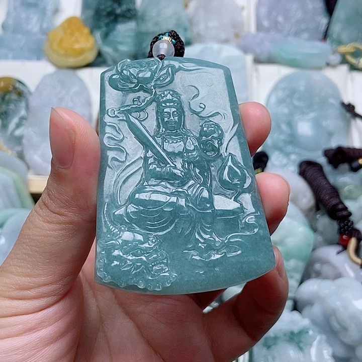 翡翠未镶嵌吊坠(不含链)翡翠