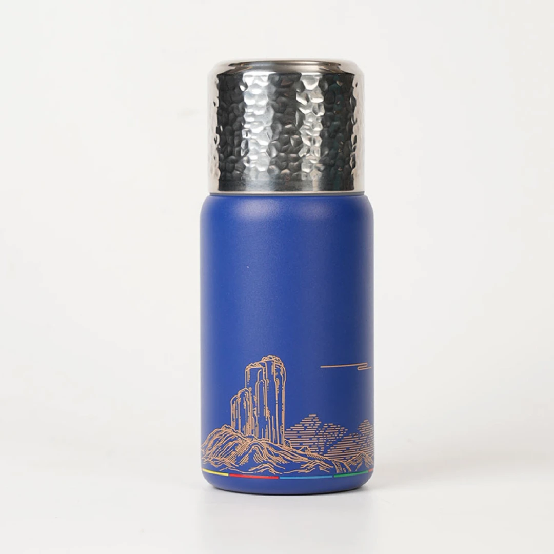 华祥苑- 迎宾焖茶杯（霏蓝）水杯