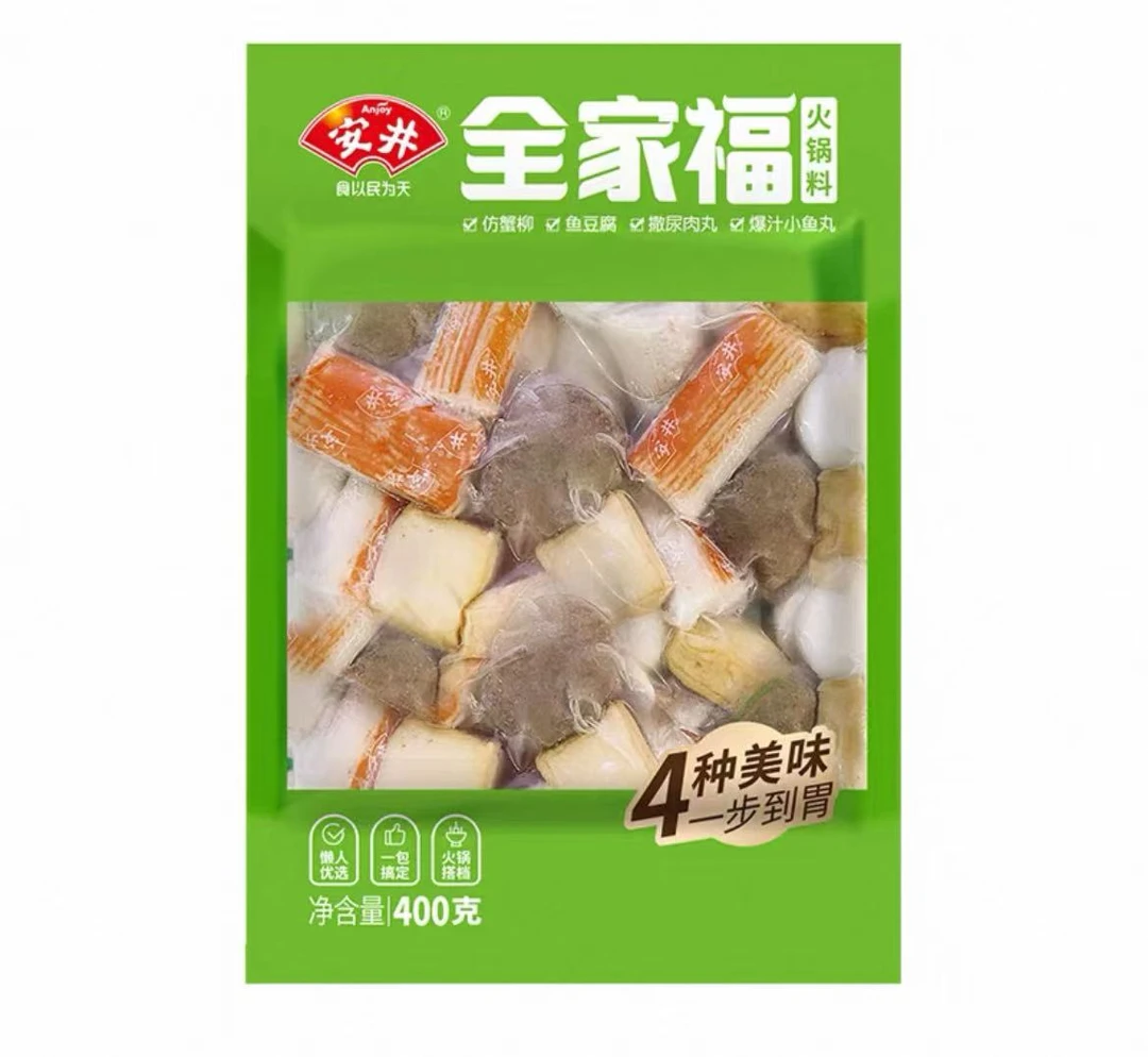 400g安井全家福火锅丸子关东煮食材