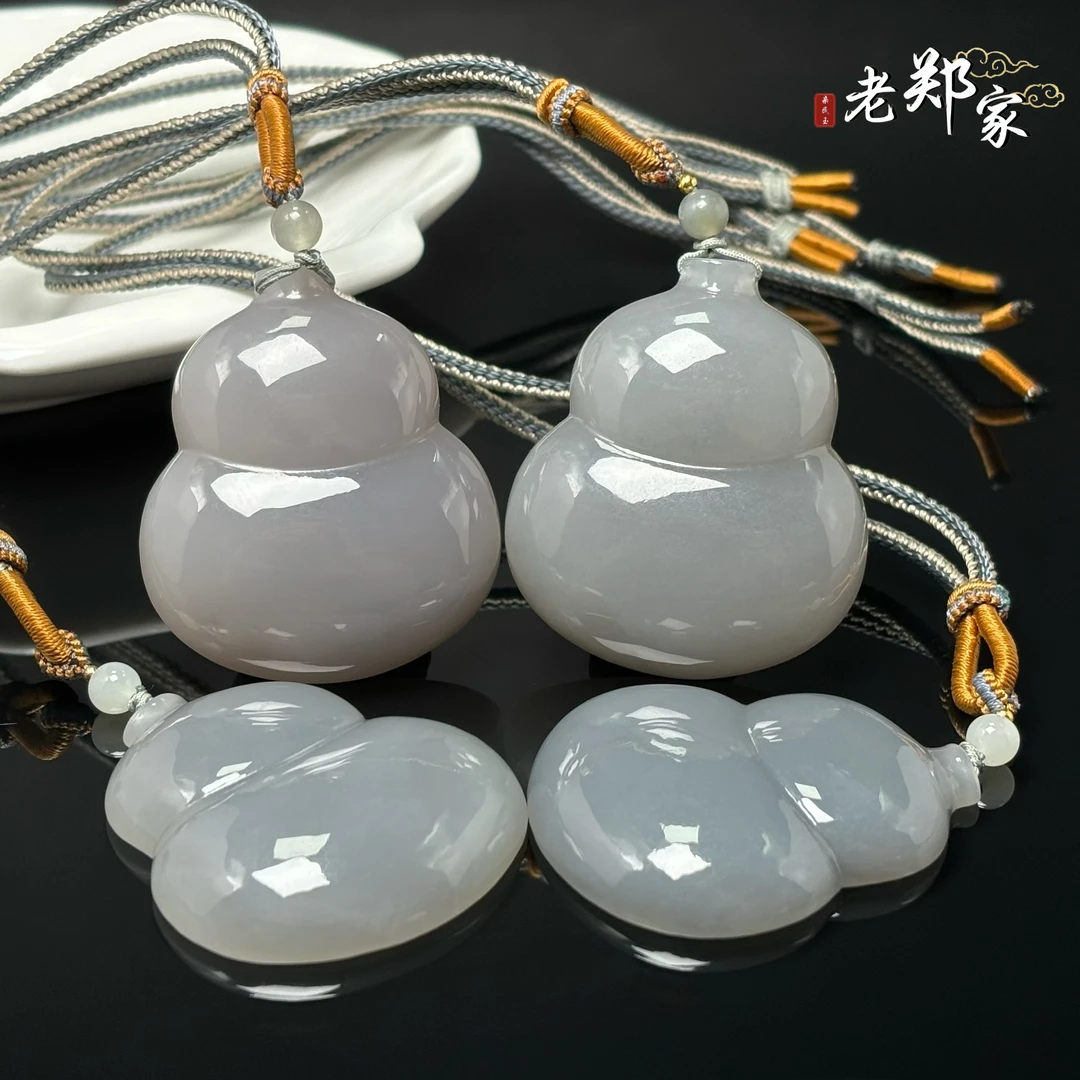 【老郑家】和田玉葫芦挂件 2361 多样性发一件 约49*43*9mm